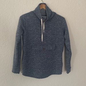 United by blue zip side sweatshirt
